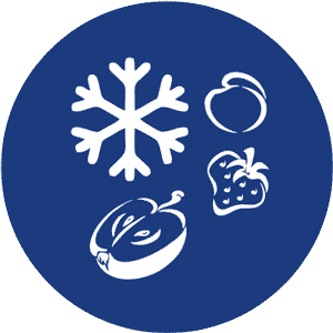 Замороженные фрукты и ягоды