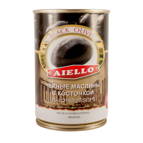 Маслины Aiello c/к 300 г ж/б