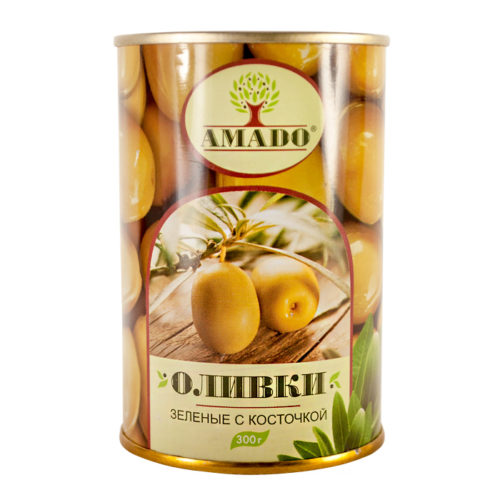 Оливки Amado с/к 300 г ж/б
