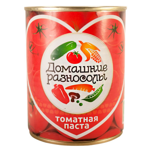 Паста томатная Домашние Разносолы 380 гр ж/б