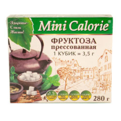 Фруктоза прессованная 280 гр Mini Calorie