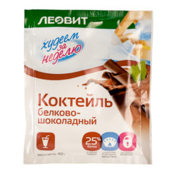 Коктейль белково шоколадный 40 гр Леовит