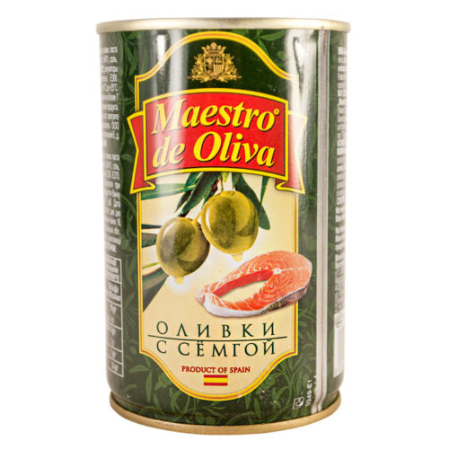 Оливки Maestro De Oliva семга 300 г