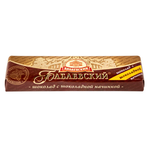 Шоколадный батончик Бабаевский шоколадная начинка 50 гр