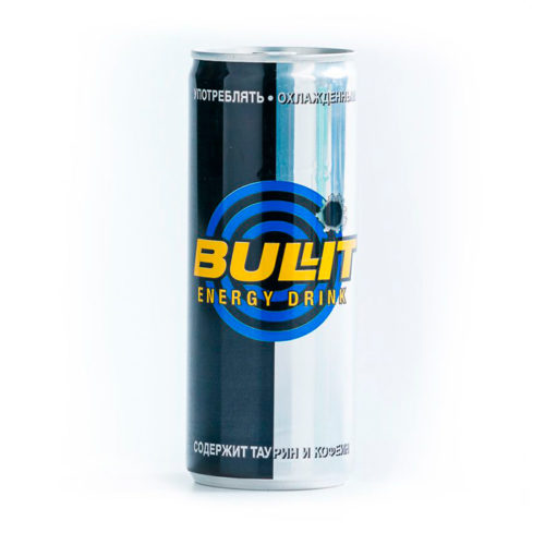 Напиток газ Bullit 0,25 л ж/б