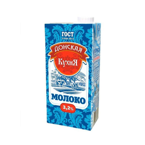 Молоко Донская кухня ж3,2 0,95л с/к