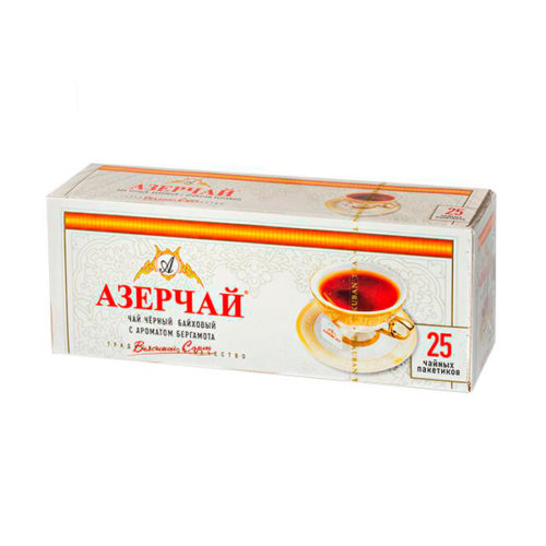 Чай Azercay чер/бергамот 25пак*2г б/конверта