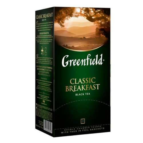 Чай Greenfield Cl.Breakfast черн25*2гр